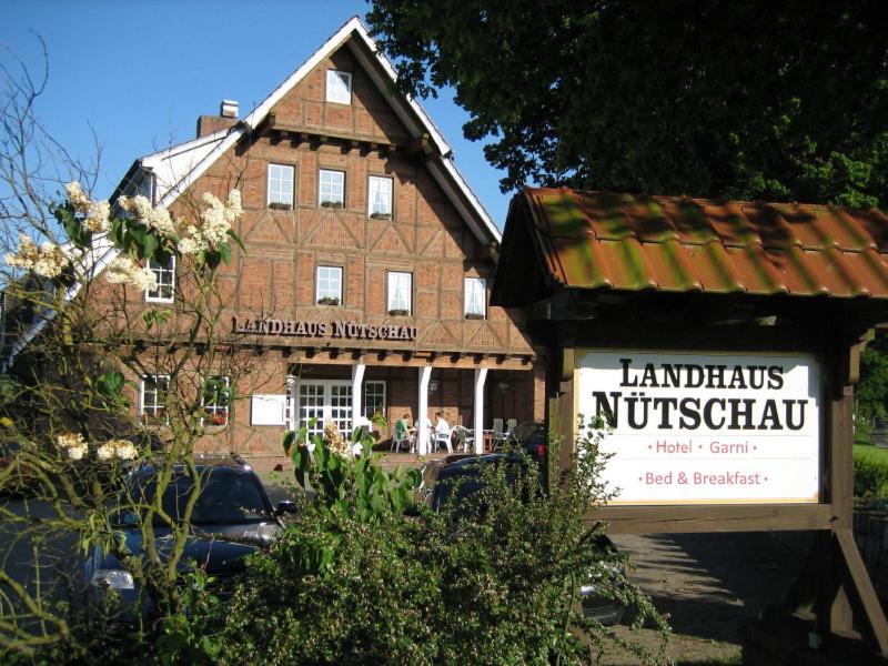 Landhaus Nuetschau Bad Oldesloe Exterior foto